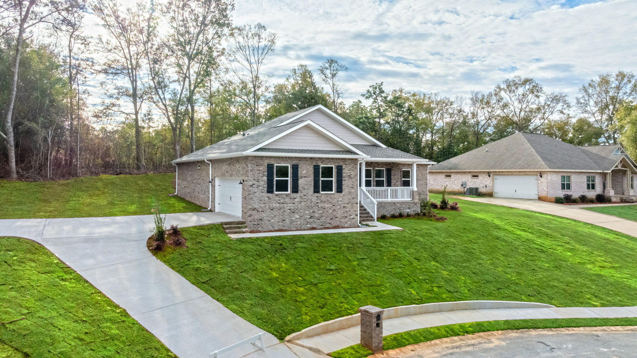 BEAUTIFUL NEW HOME - JUST COMPLETED! Located in Lake Arthur Estates which features lakes for fishing, playground, picnic area and basketball court.  Covered front porch and rear porch for relaxing and entertaining.  Inviting foyer leads to open family/dining/kitchen area with raised ceilings and Luxury Vinyl Plank flooring.  Kitchen has work island w/bar seating, pantry, stainless steel appliances and quartz countertops.  BONUS mud room plus laundry room off the kitchen.  Split bedroom design, owners' bath has double vanities, tiled shower, walk-in closet, linen storage, three more large bedrooms plus additional full bathroom.  Side entry garage, fully landscaped yard.  Seller will pay up to $10,000 towards buyers closing costs and/or prepaids and/or rate buydown-restrictions apply.