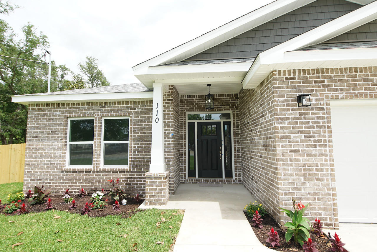 5 bed/3 bath + office all-brick home. UNDER CONSTRUCTION-Est. Completion on or before December 31st. Tile throughout living spaces and bathrooms with carpet in bedrooms. The office/sitting area is off master bedroom, open concept floor plan with kitchen and 10' island open to living area and breakfast area. Privately fenced backyard, covered back patio room for a pool. 2 kitchen pantries, stainless appliances, built in microwave, granite counters. Master bath tiled shower/separate tub. Laundry room. 2 car garage.**photos are of a similar home with same floor plan. Exterior selections are identical. Interior cabinets/counters are identical. All interior selections will be the same pending availability. 1 year builder warranty.