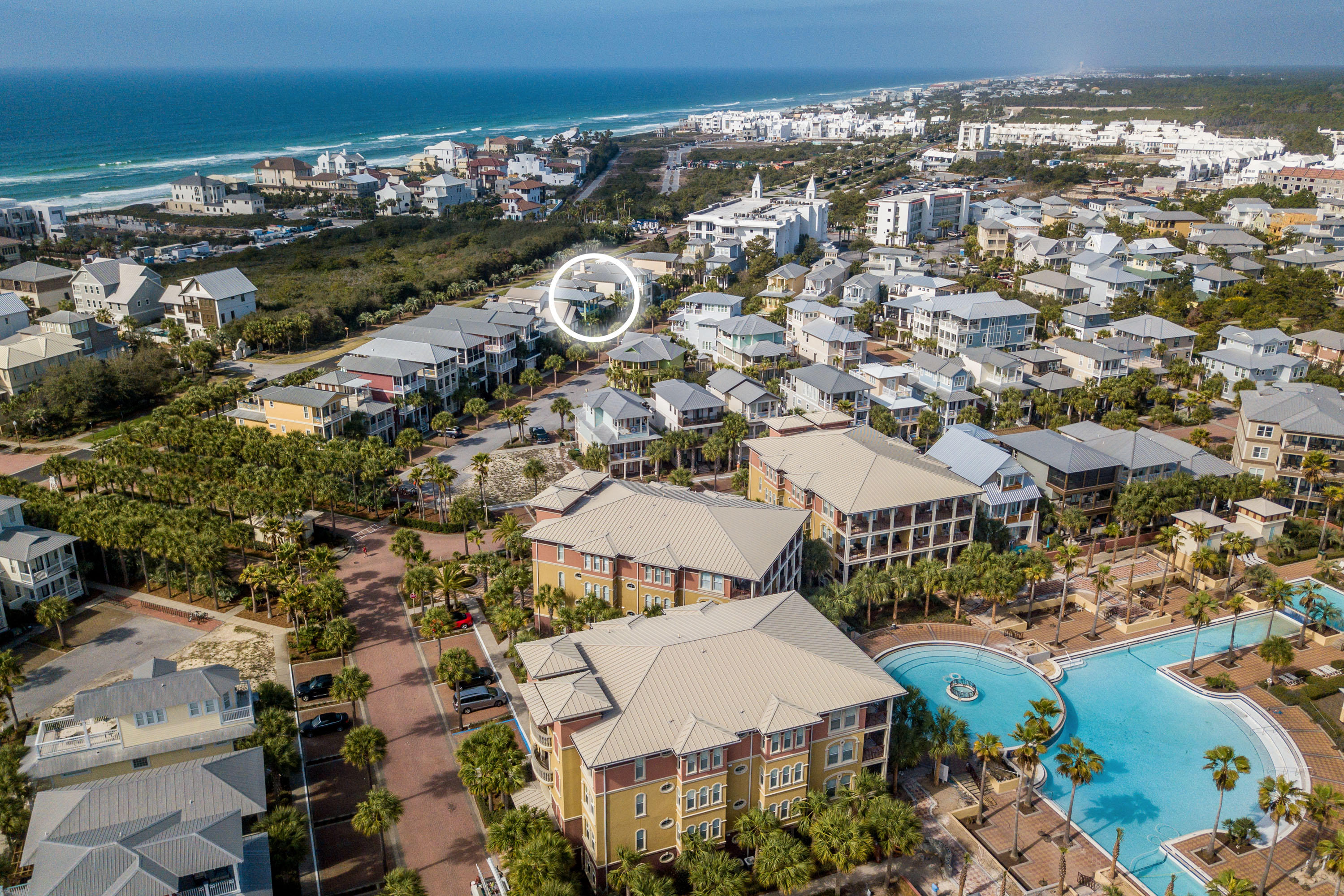 Top notch location - FRONT ROW WITH GULF VIEWS! This beautiful home features 4 bedrooms, 4 full baths, tower with bunk room, 2 decks - one with exceptional views, large outdoor patio area on ground floor, updated interiors and much more. Home has stellar rental history and is close to the beach & Seacrest Beach's 12,000 sq.ft resort-style pool. Easy stroll to Alys to enjoy a dink at Neat or bike over to Rosemary for dinner.