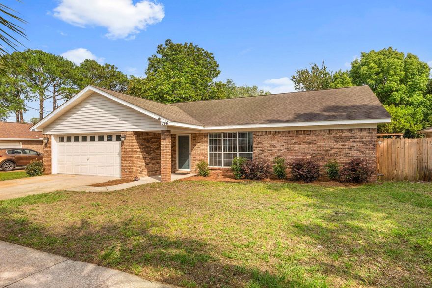 AVAILABLE NOW!! This Destin home has been completely remodeled and offers open floor plan with split bedroom design. NEW LVP floors, bright paint, deep blue cabinets, light counters, bathrooms, and privacy fence. Nicely outfitted kitchen opens to living room and dining area. Primary Bedroom opens to the screened porch. Can't beat the location just a couple blocks from Joe's Bayou Boat Launch and Mattie Kelly Park & Nature Walk overlooking the Choctawhatchee Bay. NO smoking. 600 minimum FICO credit score required in addition to meeting rental criteria. Pets allowed upon approval with a non-refundable pet fee and with a Petscreening.com report.