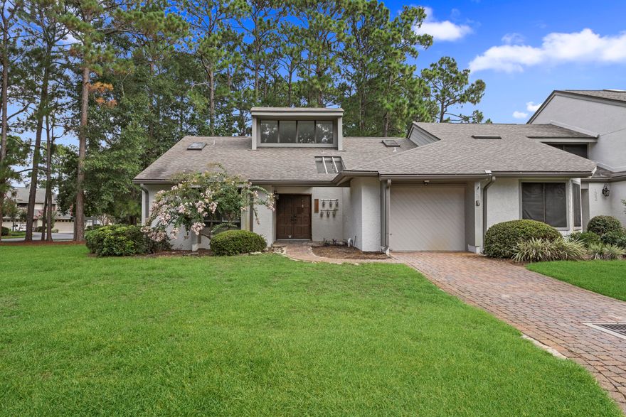 Welcome home to the very desirable Bluewater Bay! With updates to include fresh interior paint, renovated kitchen and wet bar, 2019 HVAC, and LVP flooring throughout, it almost feels brand new! As you walk in, the living room feels bigger because of the vaulted ceiling & a Florida room right off the living room that brings in a lot of natural light! While only a short drive to Niceville, Destin, EOD school and Eglin AFB, the community offers a community pool, pickle ball courts, golf course, tennis courts & more! This beautiful Gleneagles townhome is an end unit and move in ready. Groundskeeping, irrigation, exterior home maintenance (including roof), and termite bond are also covered by HOA fees, so house maintenance is a breeze here.