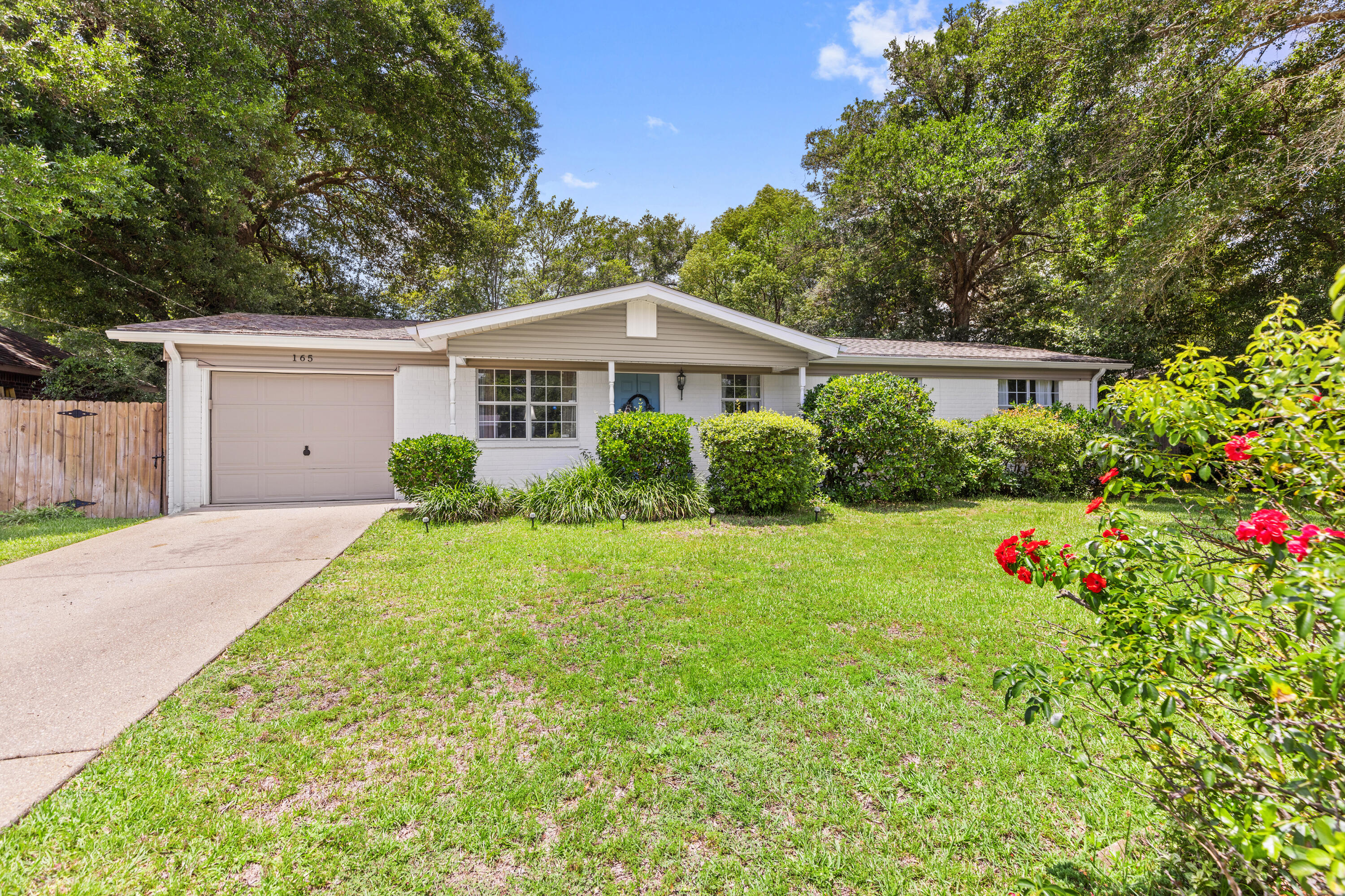 Welcome to this well-maintained 4-bedroom, 1.5-bath home in the established Bel-Air neighborhood. Freshly painted with a clean, inviting feel, this home offers a practical layout and just the right mix of comfort and character. Major systems have been cared for over time, including a newer HVAC, ductwork, hot water heater, roof, gutters, and updated windows--giving you peace of mind for the years ahead. The fenced backyard is perfect for relaxing, gardening, or play. Whether you need space for a home office, guests, or family, this one offers flexibility and value in a great location. Come take a look and see if it feels like home.