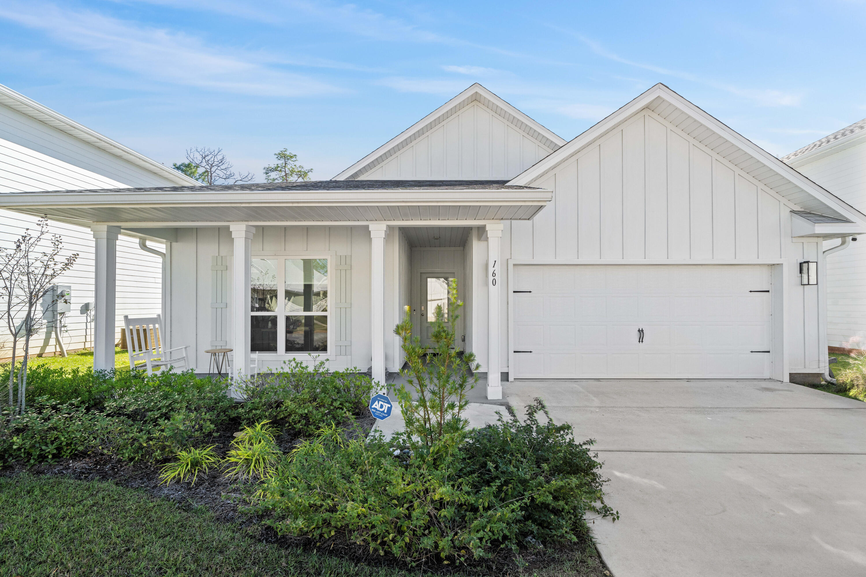 This beautiful 4-bedroom, 2-bathroom home in the heart of Santa Rosa Beach offers 2,018 square feet of modern, sleek living space. The open floor plan creates a bright atmosphere, with seamless finishes throughout. Spacious living areas are perfect for both everyday living and entertaining, and large windows allow natural light to fill every corner. The chef's kitchen is a showstopper, featuring top-of-the-line appliances and stylish countertops, ideal for family gatherings. Additional highlights include a screened-in back porch, custom pantry shelving, and a barn door adding a stylish touch to the design. There's even room for a home gym, complete with a mini-split for comfortable workouts. Situated in a peaceful cul-de-sac, this home is just moments  from local amenities and only a 7-minute trip to the vibrant 30A beaches and shops. Pets are allowed with restrictions, making this property an exceptional blend of luxury and convenience. Don't miss the opportunity to make this beautiful home yours!