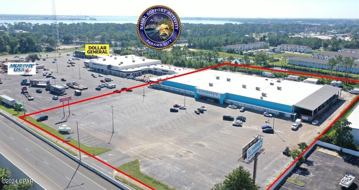 Lindsey's Furniture is relocating and plans to vacate the building by the end of the year. Entered for comp purposes. The building is now available for lease. Previously occupied by Wayne's World RV and originally built by Wal-Mart in 1985. Fantastic location. Easily accessible and tremendous exposure. Landlord will consider subdividing for long-term credit tenants. Potential uses include retail, storage/warehouse, research & development, etc. Sq. Ft.: 77,596 Total Heated & Cooled SF. 68,290 SF 1st Floor. 9,306 SF 2nd Floor (office, storage, and apartment), + 6,600 Fenced Canopy Height: 16' Eave-height Loading: #2, 8'W x 10'H Dock-Height #2, 12'W x 14'H Grade Doors #1, 10'W x 12'H Grade Door Power: 3-Phase, 400 and 600 Amps Zoning: C-3, General Commercial Bay County Lease Rate: $12.00 NNN