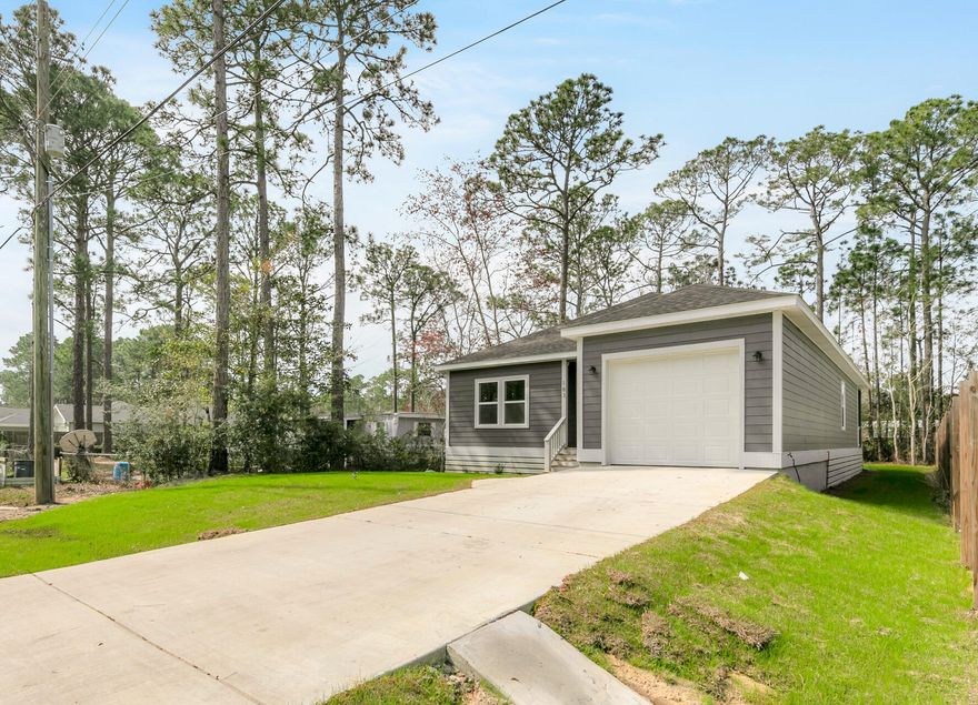 PRICE REDUCED! $5k CREDIT TO BUYER AT CLOSE! NEW CONSTRUCTION - MOVE IN READY - 1 YEAR BUILDERS WARRANTY - NO HOA!! Single family home available in central Santa Rosa Beach! 3BR 2BA with open concept living space, kitchen with island and pantry, master bedroom with walk in closet, and private back deck off the living room. This new home is situated just a few minutes from Cessna Landing public boat ramp, just down the road from the 331 bridge, and only 15 minutes from Ed Walline public beach access on 30A. Also central to all dining, shopping, and schools in Santa Rosa Beach. Call for more info today! All info in this listing is deemed reliable but must be verified by Buyer.