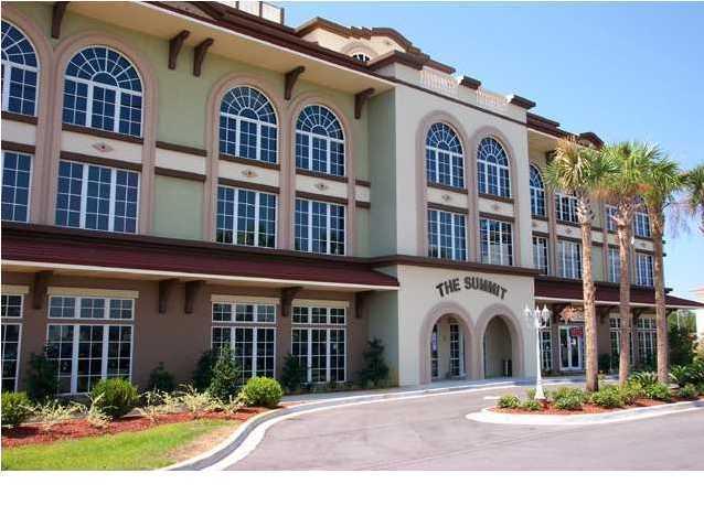 Unique opportunity to rent executive office space in the prestigious Summit building of Miramar Beach. Enter into a 12'x14' reception area. Off of the reception area is a 5'x14' computer closet, a 12'x12' office, and a huge 504 square foot executive office with built in's and its own private full bath featuring granite and travertine. Unit price is $16 per square foot plus sales tax. All inclusive, NO CAM, only communications is separate. Call today to see this and other units in this landmark building.