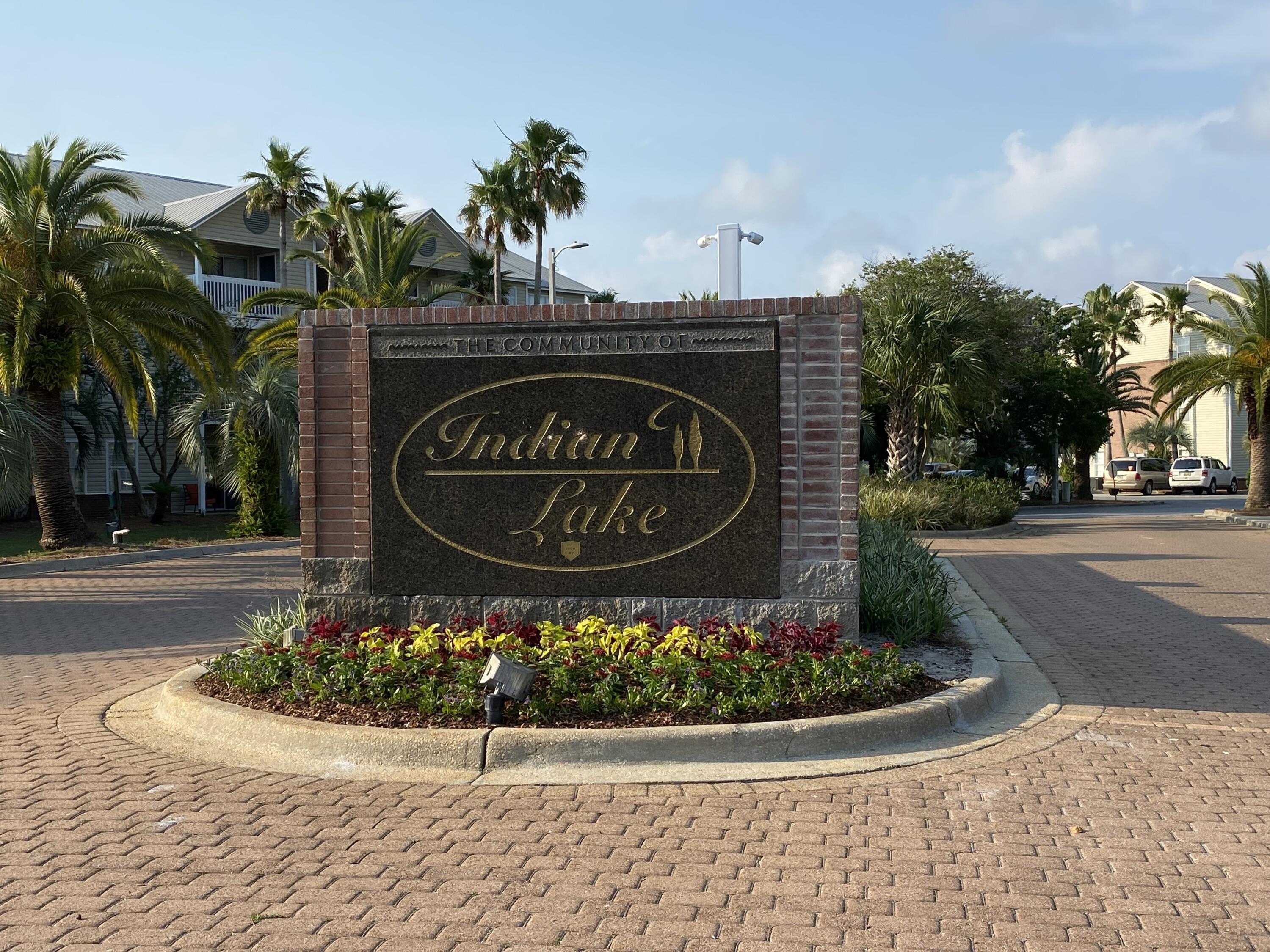 Come see the largest 1-bedroom unit on the market in Indian Lake condo which is on the 3rd floor, with vaulted ceilings, very spacious and has a cozy balcony shaded by surrounding mature trees. Tile flooring, large master, walk-in closet, all appliances, and washer/dryer. Located in the center of Destin, Indian Lakes offers a community pool, fitness center, dedicated boat parking, and conveniently next door to The Morgan's Sports Complex and Destin Dog Park for your welcomed Four-legged family member.
