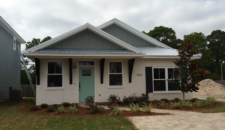New Construction Rosemary Beach Style homes right here in Panama City Beach. These Stunning homes offer 4 or 5 bedrooms, we have several floor plans to choose from. Marble Counter tops in Kitchen and Granite in Bathrooms. Homes come with wood looking tile floors and pre engineered wood looking floors. Laundry is on the second floor, Homes are constructed with Stucco and Hardy board siding vinyl trim, all homes have paver driveways and community has a nice BB! area and community pool. Come see this Beautiful community today. Open Daily.