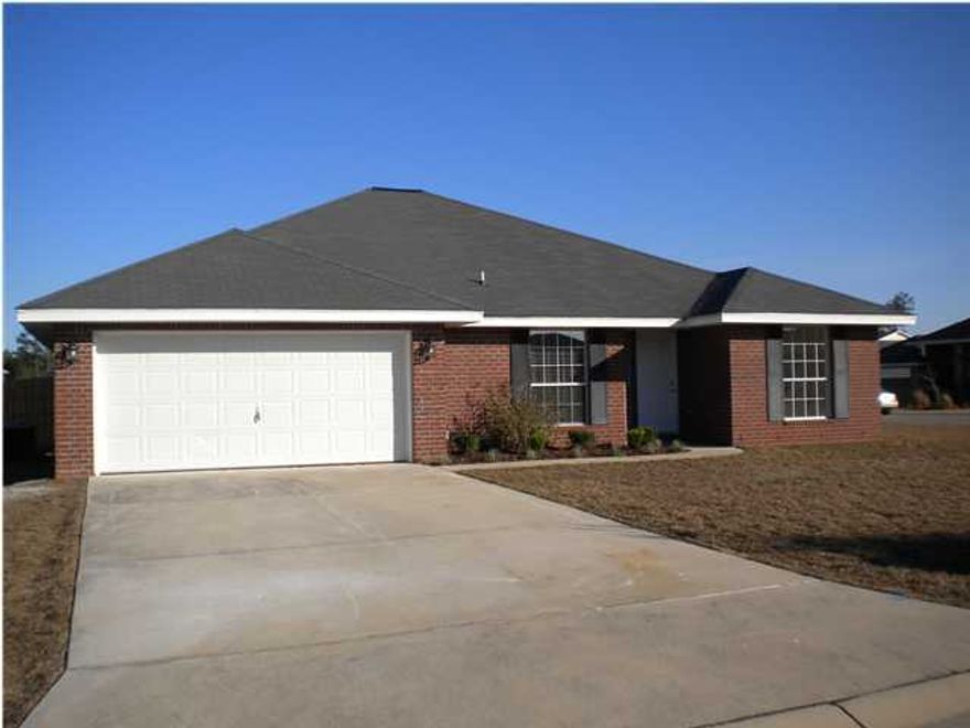 Easy access and commute to bases, shopping, and beaches. All brick home boasts 4 bedrooms and 2 baths. Open floor plan features granite counter tops in the kitchen, crown molding throughout, new carpet, top of the line appliances, upgraded light fixtures, newer AC , upgraded faucets, wall plates, new paint and soooooo much more. 2 car garage, kitchen island, HUGE laundry room and LEVEL CORNER LOT.....Privacy fence for a pet friendly atmosphere and entertaining.