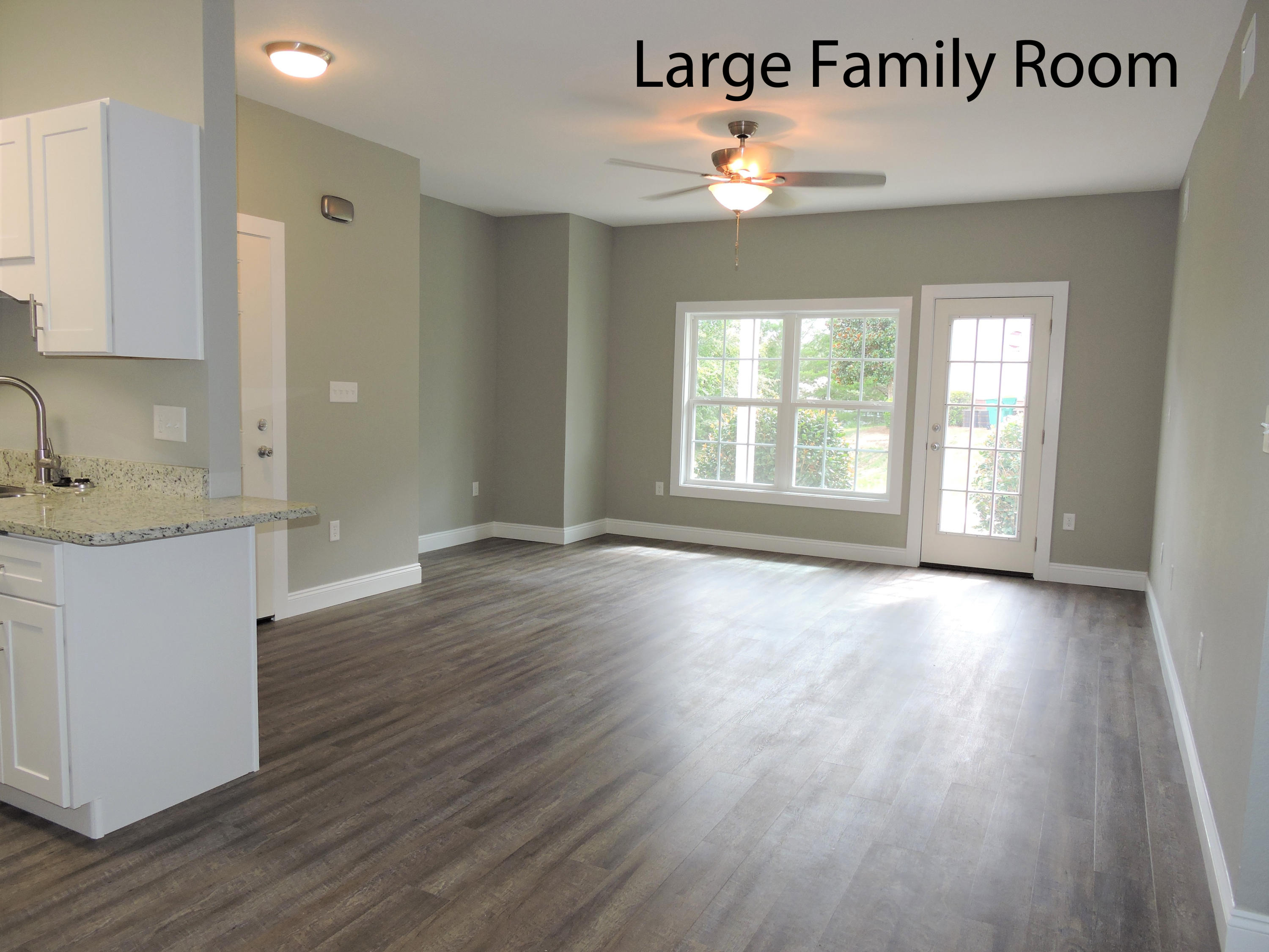 NEW NEW NEW! Beautiful LIKE NEW condo in The Oaks. $45K renovation - new Luxury Vinyl Plank modern flooring throughout main areas and baths. New shaker style soft-close cabinets throughout condo, new granite counters, new SS appliances, new lighting, new HVAC, new tankless water heater, completely new baths/tile showers/vanities/flooring, new washer/dryer. New impact glass windows. New fiberglass exterior doors with no rot composite jams, all new drywall and paint, new shelving throughout condo. The Oaks is a fantastic community to live in with a swimming pool, easy drive to the bases, Niceville A+schools, shopping, and the AMAZING Destin beaches.