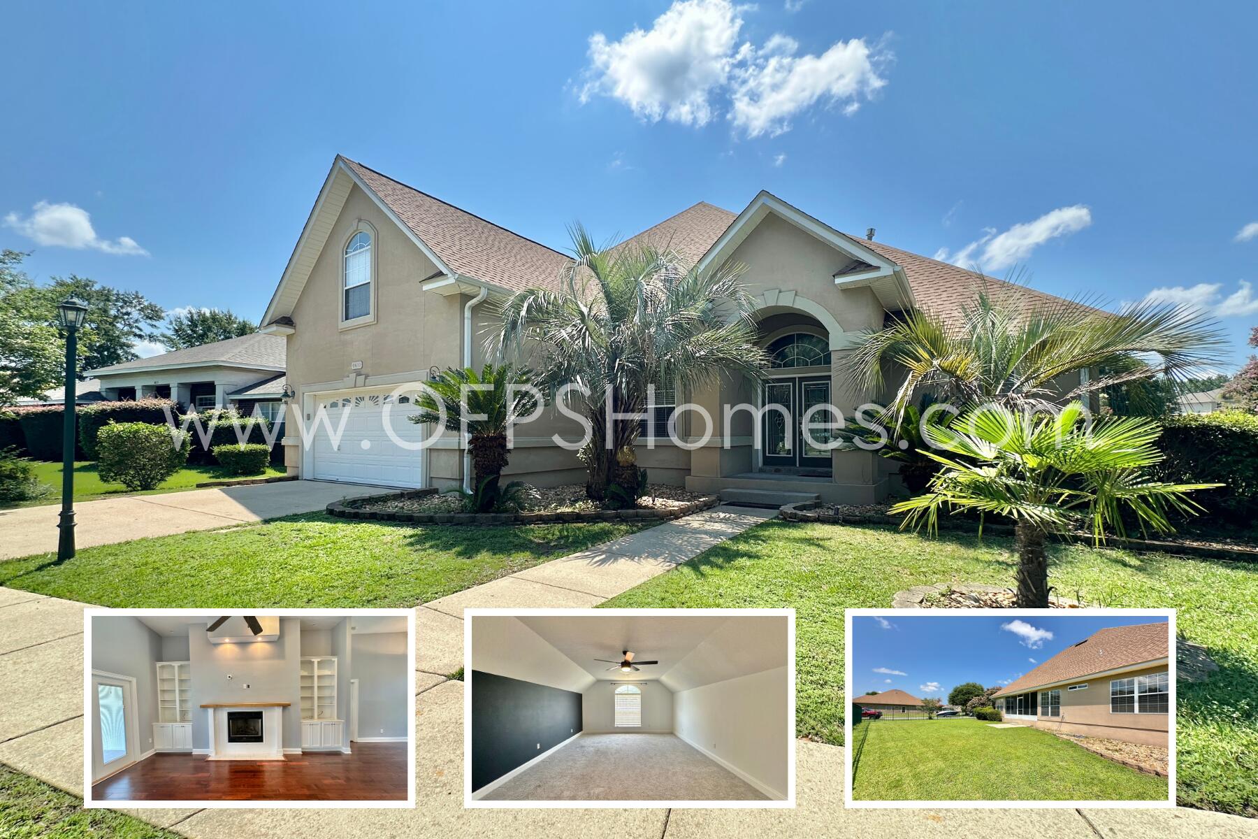 Located on a corner lot in one of Crestview's most sought-after gated neighborhoods, this spacious home offers impressive curb appeal and a functional split floor plan. Step through leaded glass double doors into a bright, open living area with hardwood floors, tall ceilings, a cozy fireplace, built-in bookcases, and detailed trim work. The kitchen is fully equipped and ideal for entertaining. The large primary suite features a double tray ceiling and a spacious en-suite bath. Upstairs includes a 4th bedroom with full bath--perfect for guests, a media room, or flex space. Enjoy the screened back porch year-round. NO smoking and NO pets allowed. 600 minimum FICO credit score required in addition to meeting rental criteria. All applicants are required to complete an application on https://onefamilypropertyservices.petscreening.com/
regardless of if they own a pet or not. Applicants with an ESA are also required to complete the application.
This property is a part of a Homeowners Association and tenants will be required to adhere to certain rules and restrictions. If you have any questions, you may request to view the HOA Covenants prior to application.
** Fees Required once an application is approved include, but may not be limited to: Security Deposit, Non-Refundable Fees (cleaning and rekey), $20 Certified Mail Fee, and Pet Fees (when applicable).