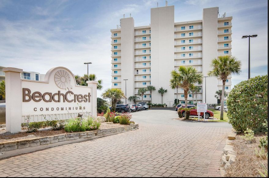 ***GREAT INVESTMENT ON 30A *** GULF FRONT *** PRIVATE BEACH ACCESS *** GROUND FLOOR *** RENTAL READY *** RARELY DO THESE COVETED 2 BEDROOM/ 2 BATH SPACIOUS OPEN FLOOR PLAN UNITS IN BEACHCREST COME ON THE MARKET. THIS CONDO WILL GO FAST!!  NO ELEVATOR NECESSARY THIS GROUND FLOOR EAST END UNIT IS PERFECT FOR FAMILIES WITH CHILDREN. YOU CAN WATCH THEM PLAYING IN THE POOL WHILE YOU RELAX ON THE PATIO.  PET FRIENDLY FOR OWNERS. FROM THE POOLSIDE PATIO  YOU HAVE EASY ACCESS  TO THE WELL MAINTAINED GAS GRILLS AND GORGEOUS GROUNDS AND PICNIC AREA. FROM THE POOL YOU WALK RIGHT DOWN TO THE BEACH WITH BEACH SERVICE FOR CHAIR, UMBRELLA, KAYAK AND PADDLE BOARD RENTAL RIGHT NEXT TO THE BEACH ACCESS. THE GULF FRONT POOL IS HEATED IN THE COOL SEASON. THIS CONDO WILL MAKE