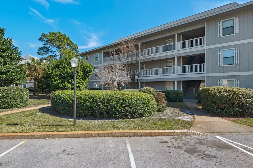Experience coastal living at its finest in this charming end-unit condo at Beachwood Villa. Featuring 3 spacious bedrooms and 2 full bathrooms, this home offers comfort and convenience. Enjoy the bright, open floor plan with plenty of natural light, perfect for relaxing or entertaining. Located along the scenic 30A, this condo provides easy access to pristine beaches and is close to the charming town of Seaside, Florida. Amenities include two community pools, tennis courts, pickleball court, and shuffleboard, offering plenty of opportunities for recreation. Conveniently situated near Cafe 30 and Seasdie, this property allows for easy strolls to local dining and shopping. Amenities include two community pools, tennis courts, pickleball court, and shuffleboard, offering plenty of opportunities for recreation. Conveniently situated near Cafe 30 and Seasdie, this property allows for easy strolls to local dining and shopping.

Whether you're looking for a weekend getaway or a permanent beachside retreat, or an investment property this versatile condo is a perfect choice. Being sold furnished. ***Buyer is responsible for personally verifying details about this property. Any information contained in this listing is believed to be accurate but is not guaranteed.***