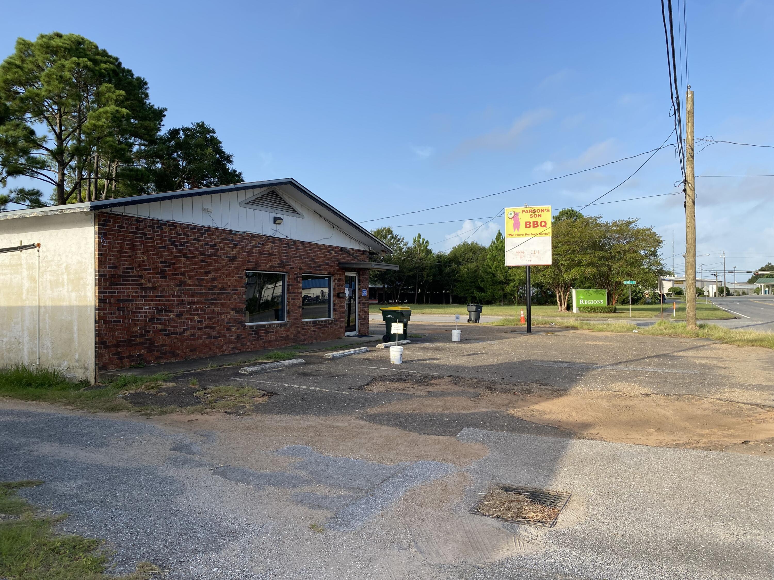 This listing consists of two parcels and two buildings on the corner of Shell Avenue and Walter Martin Rd across from the Fort Walton Beach Post office. The property in total is about 1/2 acres with good visibility. One building was previously a BBQ restaurant, and the other one is a two unit retail space with one of the spaces being leased. Each building is 2800sqft, and both buildings have had significant improvements to the interiors, but still need some exterior maintenance. Sold 'as is'