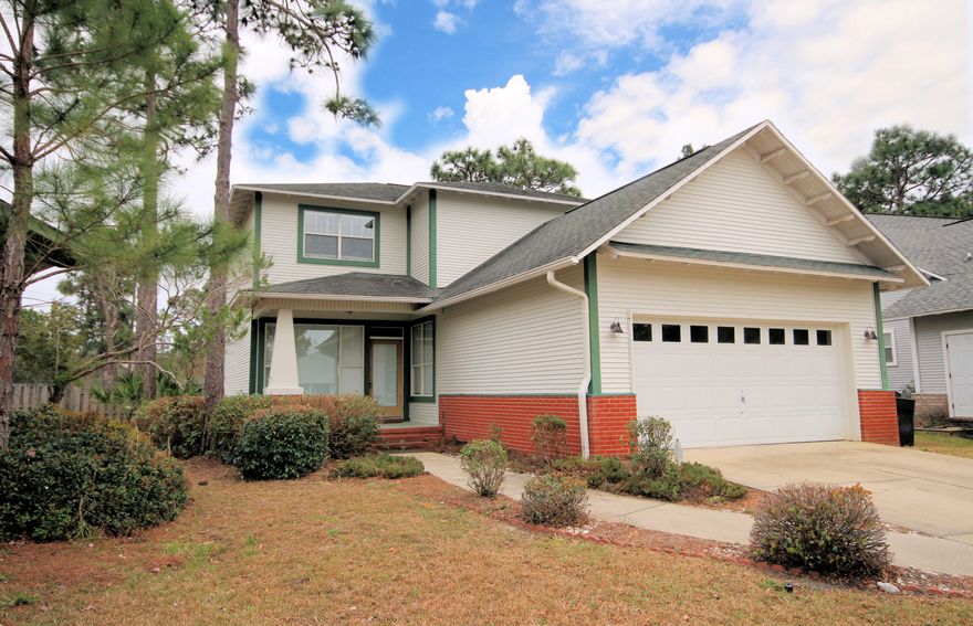 MOTIVATED SELLERS! Beautiful home south of Highway 98 in great neighborhood. This home has a spacious and open dining and living area perfect for entertaining. The downstairs also features a beautiful master suite, kitchen, half bath, and laundry room. Upstairs features three bedrooms, loft area, and large bathroom. Two of the three upstairs bedrooms have walk-in closets, while the other bedroom has double closets.New HVAC was installed in July 2013. Large fenced in backyard with plenty of room for dogs to run and kids to play! This is such a great family home! Neighborhood Amenities: Swimming Pool & Clubhouse, Tennis Courts, Basketball Courts, and a walking trail to Butler Elementary School & 30A. Buyer to verify all dimensions and sq footage.