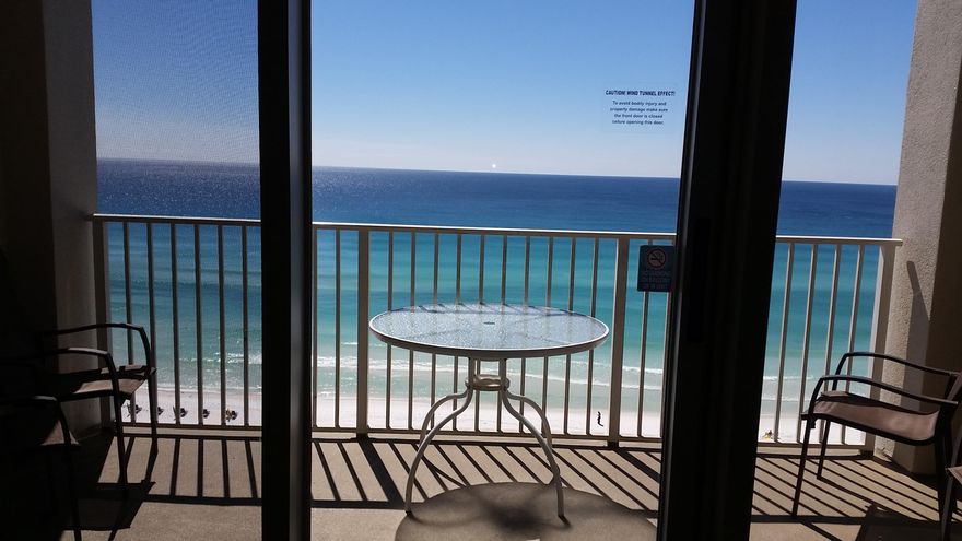 Enjoy the breath-taking, unobstructed, panoramic views of the Gulf of Mexico from the living room and balcony of this cheerfully-decorated ninth-floor condo. Featuring a master bedroom, hallway bunk beds, and two full baths, this condo in the B Building of Majestic Sun offers convenient access to the 2,000 feet of deeded, white sugar-sand beach directly across the street. The current owners have not rented this freshly-painted unit which features modern light fixtures, a queen sofa sleeper, a tile kitchen back splash, and a new (in 2018) stainless fridge, stove, dishwasher, and microwave. While on the beach, enjoy a meal at the ever-popular Whale's Tail restaurant. Owners and guests of Majestic Sun can enjoy the indoor and outdoor pools, two hot tubs, and the on-site fitness center.