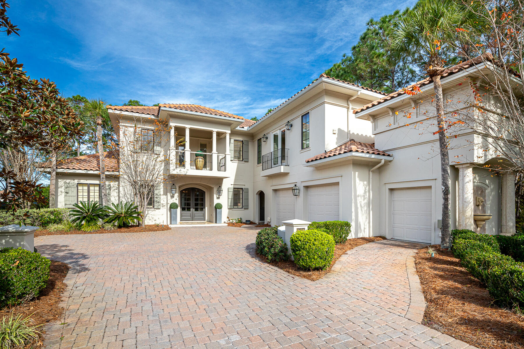 Experience resort-style living at its finest with this exceptional property within the prestigious Burnt Pine at Sandestin Golf and Beach Resort. Sprawling across the lush greens of the 2nd hole at the renowned Burnt Pine Golf Course, this magnificent retreat welcomes you with open arms. Step inside to discover a seamless blend of sophistication and contemporary elegance, the result of an impressive $745,000+ investment by the owners in an extensive remodel. Step outside and immerse yourself in the outdoor paradise that awaits. The pool, a shimmering saltwater retreat with a heated spa, offers a refreshing option for relaxation and enjoyment. Surrounding the pool area is a newly added 821 sq. ft. lanai, an outdoor living space that has been expertly designed with powered screens,
