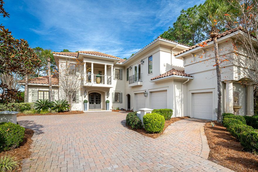 Experience resort-style living at its finest with this exceptional property within the prestigious Burnt Pine at Sandestin Golf and Beach Resort. Sprawling across the lush greens of the 2nd hole at the renowned Burnt Pine Golf Course, this magnificent retreat welcomes you with open arms. Step inside to discover a seamless blend of sophistication and contemporary elegance, the result of an impressive $745,000+ investment by the owners in an extensive remodel. Step outside and immerse yourself in the outdoor paradise that awaits. The pool, a shimmering saltwater retreat with a heated spa, offers a refreshing option for relaxation and enjoyment. Surrounding the pool area is a newly added 821 sq. ft. lanai, an outdoor living space that has been expertly designed with powered screens,