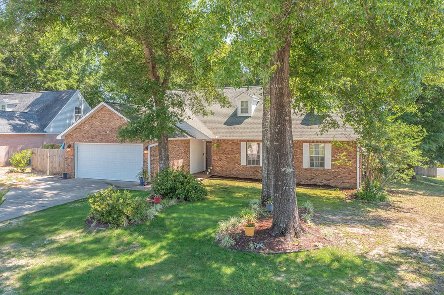 Did you say you needed 5 bedrooms on a corner lot with plenty of room to play in your yard? Well, you have found the right home!!! This well maintained 5BR/3BA home has just had the walls re-painted throughout most of the interior. You will appreciate the welcoming feel as you enter the front door into the spacious living-room with laminate flooring, a gas fireplace, & french doors overlooking the backyard. Just off the living area is an eat-in dining room along with a large kitchen with ample countertops/storage, and a counter with bar seating. The master is conveniently located on the first floor and features a large closet & master bath. You'll also find two more bedrooms and a full bathroom are on the main floor as well. The upstairs includes bedrooms #4 & #5 and another full bathroom.