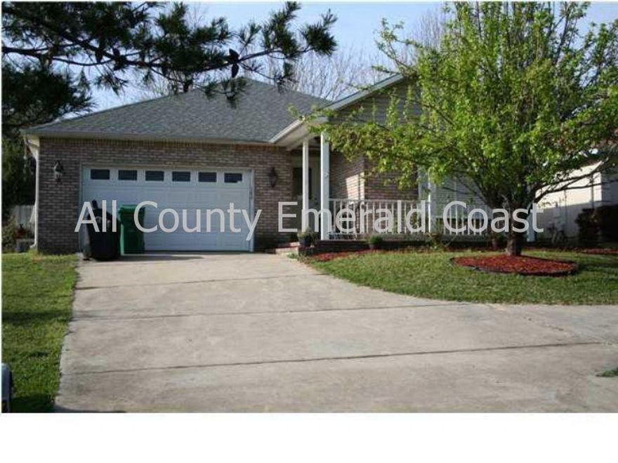 Copy this link to your browser to schedule a showing at your convenience.
https://secure.rently.com/properties/98015
This is a beautiful 3 bed/2 bath home in the heart of Destin. Located close to beaches, the bay, dining and shopping experiences. The back yard is fenced in with a privacy fence and has a covered back patio. As you enter the house 2 bedrooms and 1 bathrooms are in the front of the home. The spacious living room has raised ceilings and an open plan. The kitchen has stainless steel appliances and granite counter tops, and it has a breakfast bar facing the dining room. This is a split floor plan that provides privacy to the master bed room.