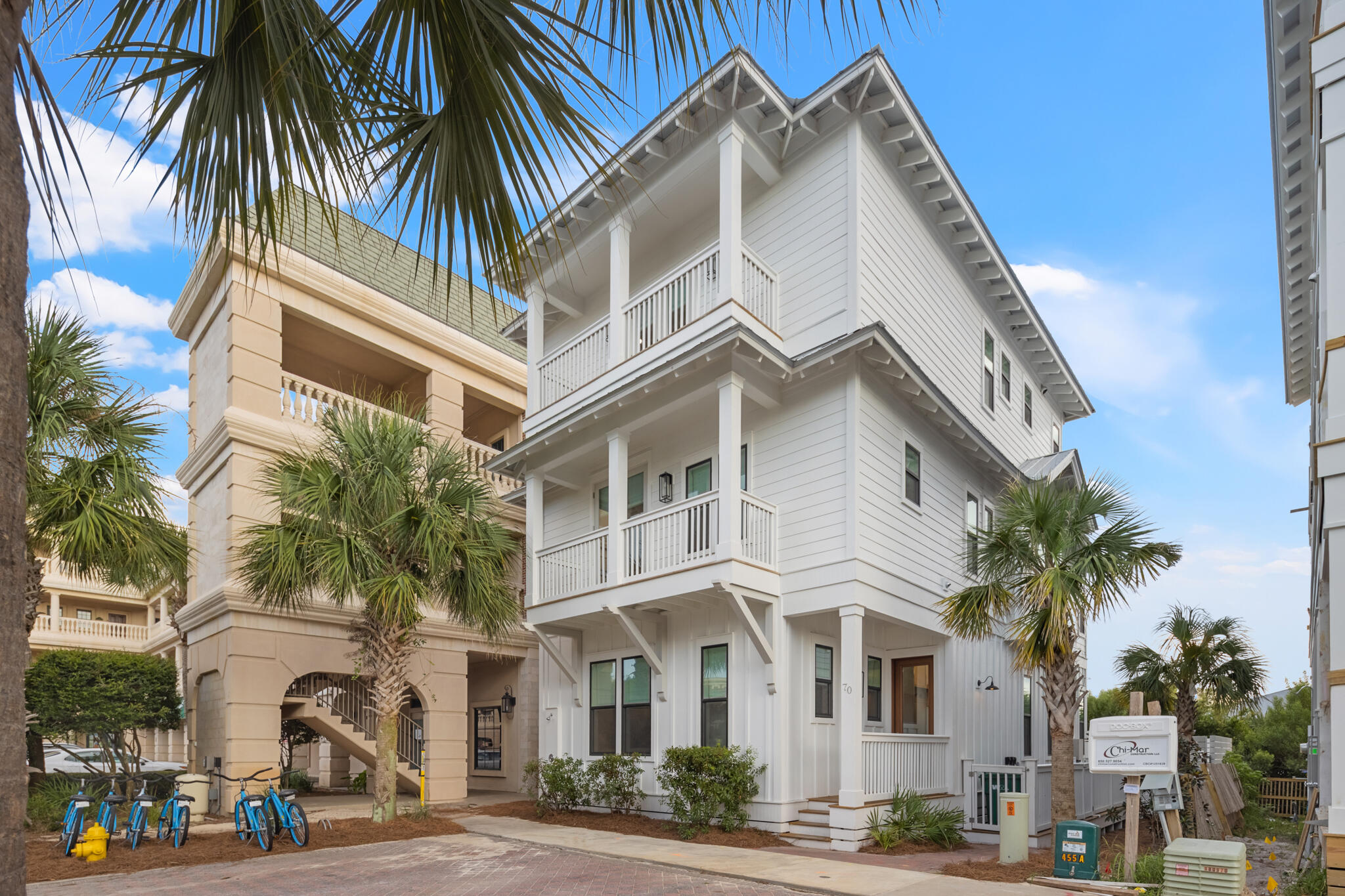 Welcome to 70 Trigger Trail East, a stunning home located in the vibrant Seacrest Beach area of 30A.This home is perfectly situated adjacent to Peddlers Pavilion, a hub of exciting businesses including a bike shop, Peddlers Pub, Lola's Italian, Starbucks, LaCocina and many others. In-between Alys and Rosemary Beach, Seacrest is a haven of natural beauty with its high sand dunes that are perfect for sunbathing and dolphin-watching. There's also a convenient tram service to the beach, making coastal living even more accessible.With outstanding rental numbers, this home is perfect for a large family or as an investment opportunity. With its private pool, this home provides the perfect oasis for relaxation and entertainment.