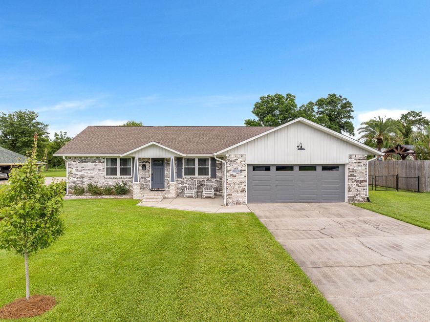 UNDER CONTRACT WITH CONTINGENCIES; SELLER ACCEPTING BACKUP OFFERS.
Home was built less than 6 years ago. Significant remodeling including shiplap and improvements. Dream Home, Reasonably Priced - This Is The One! Welcome to the home you've been waiting for! This stunning property truly has it all plus a NEW HVAC unit. Step inside to a large family room, a dedicated office space, and an open floor plan that flows seamlessly from the living room through the dining area to the fabulously designed kitchen. The kitchen has all new appliances and is a true eye-catcher, featuring white shaker cabinets, light-colored granite with a touch of sparkle, a glass backsplash, and a gas stove. A pocket door reveals the conveniently located laundry room with an exterior door leading to the spacious backyard. Down the hallway, you'll find three bedrooms and two full bathrooms. The master bedroom is particularly spacious and boasts a generous walk-in closet. Throughout the home, you'll enjoy luxury vinyl plank flooring, fresh paint, and many special touches that bring this home to life.

At the back of the home, a cozy sunroom and a beautiful covered porch offer perfect spots to relax while overlooking the very large, fenced-in yard. The backyard features a 20x24 storage shed with an attached lean-to/carport, ideal for your outdoor equipment or project car. The fencing provides privacy on the right side and chain link along the back and left side.

This home has so many wonderful features, but don't take my word for itcome and see for yourself! You'll be glad you did.