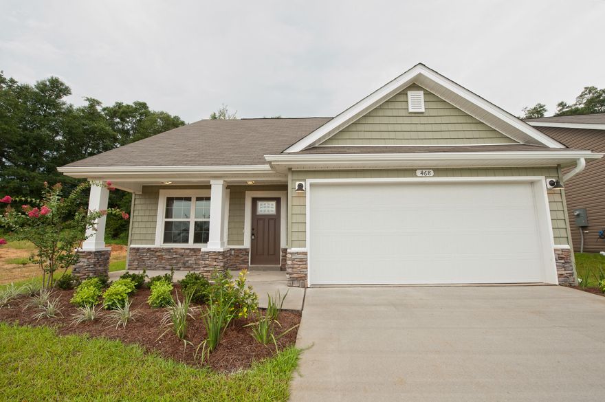 Looking for a new home for the summer time? Well you should. This home offers light and bright open floor plan. Inviting living room that overlooks the breakfast bar that opens up to the kitchen and dining room. Downstairs Master Suite with walk in closet, dual vanities, garden tub, and separate shower. Guest half bath and down stairs with inside laundry. Upstairs are 4 additional bedrooms with nice size closets. Enjoy the patio with access from kitchen opening out to the privacy fenced back yard that you don't have to cut. Seller to pay up to $3000 of buyers closing costs with use of preferred lender. The pictures attached may not be the colors of actual home. Colors and materials may vary.