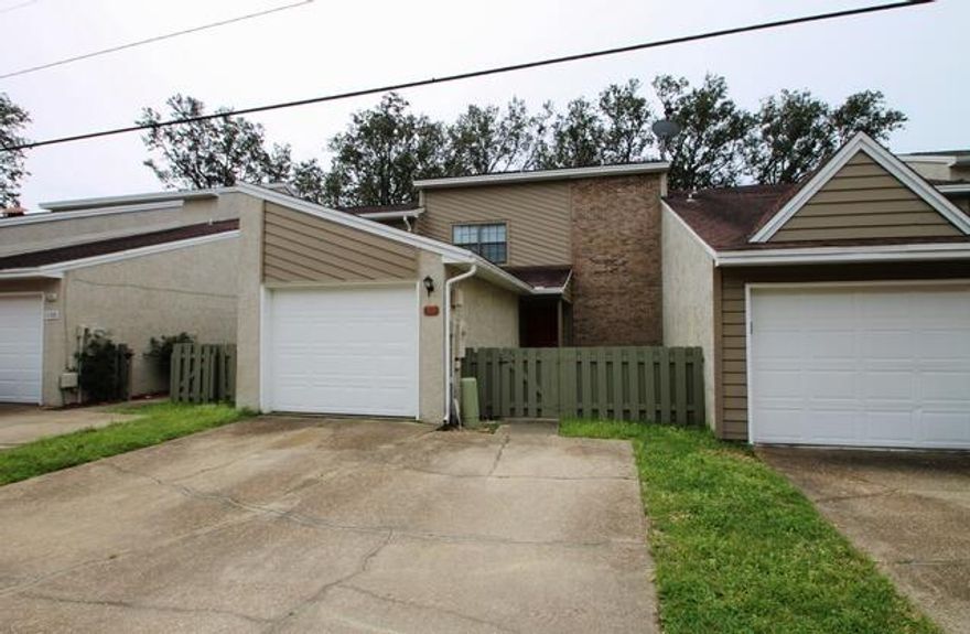Great townhome located in the heart of Shalimar at Green Arbor Townhomes.  This unit features two bedrooms, a full split bath and a half and a downstairs powder room. There is a community pool and just look at the beautiful photos to see what your back common area looks like.  Absolutely gorgeous and so serene.  There is a one car garage detached for your car or for storage and also exterior parking spaces. Convenient to Eglin AFB at a good price. Move in ready.
