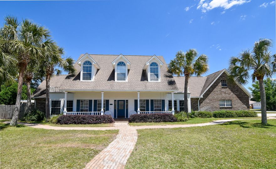 ***Check out the Photos tab for a 3D Matterport tour and a property showcase video!*** This gorgeous Colonial style home is situated on a large corner lot in the quiet community of Raintree Estates and checks all the boxes for the perfect space to entertain your guests or make memories with your loved ones. This 3,438 SF home includes 4 bedrooms, 3 bathrooms, 2 living areas, and a gourmet kitchen with a huge walk-in pantry. The kitchen is large and open, and features granite countertops, double self-cleaning Frigidaire ovens, a large food prep island with flat top stove, a built-in desk area, tons of cabinets, a breakfast bar, and a breakfast nook. A separate dining room dressed with crown molding and chair rail provides additional eating space and is located just off the (click more)