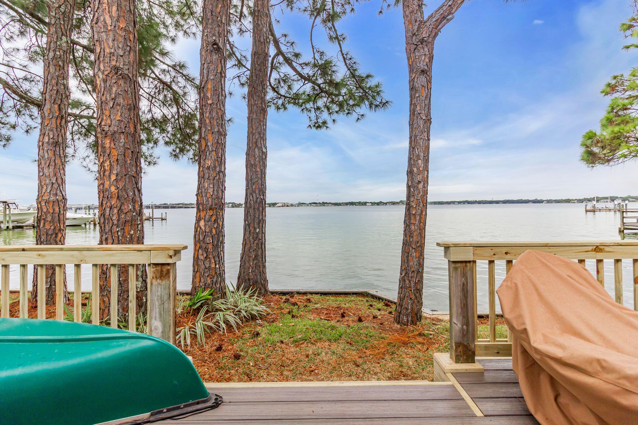 Introducing a charming waterfront retreat in the desirable location of Shalimar, FL. This cozy 2 bedroom, 2 bathroom house offers deeded water access, a private dock, and a boat slip included for endless days of boating and water activities. Step outside onto the large deck overlooking the serene water views, perfect for relaxing and entertaining. Embrace the waterfront lifestyle in this inviting home, where every day feels like a vacation. Experience the beauty and tranquility of waterfront living at its finest in this Shalimar gem. Conveniently located and move-in ready, this house is a perfect place to call home. Don't miss your chance to see it! Schedule a showing today. Call 850-729-0399 View rental requirements or apply at www.RentwithBSR.com
No smoking or vaping. Pets may be allowed with some restrictions and a $400 non-refundable pet fee. FEES: $50 per adult 18+ application fee, Landlord Liability Policy (if proof of Renter's coverage is not provided) $15 mo, Pest Assurance pest control policy $20 mo.