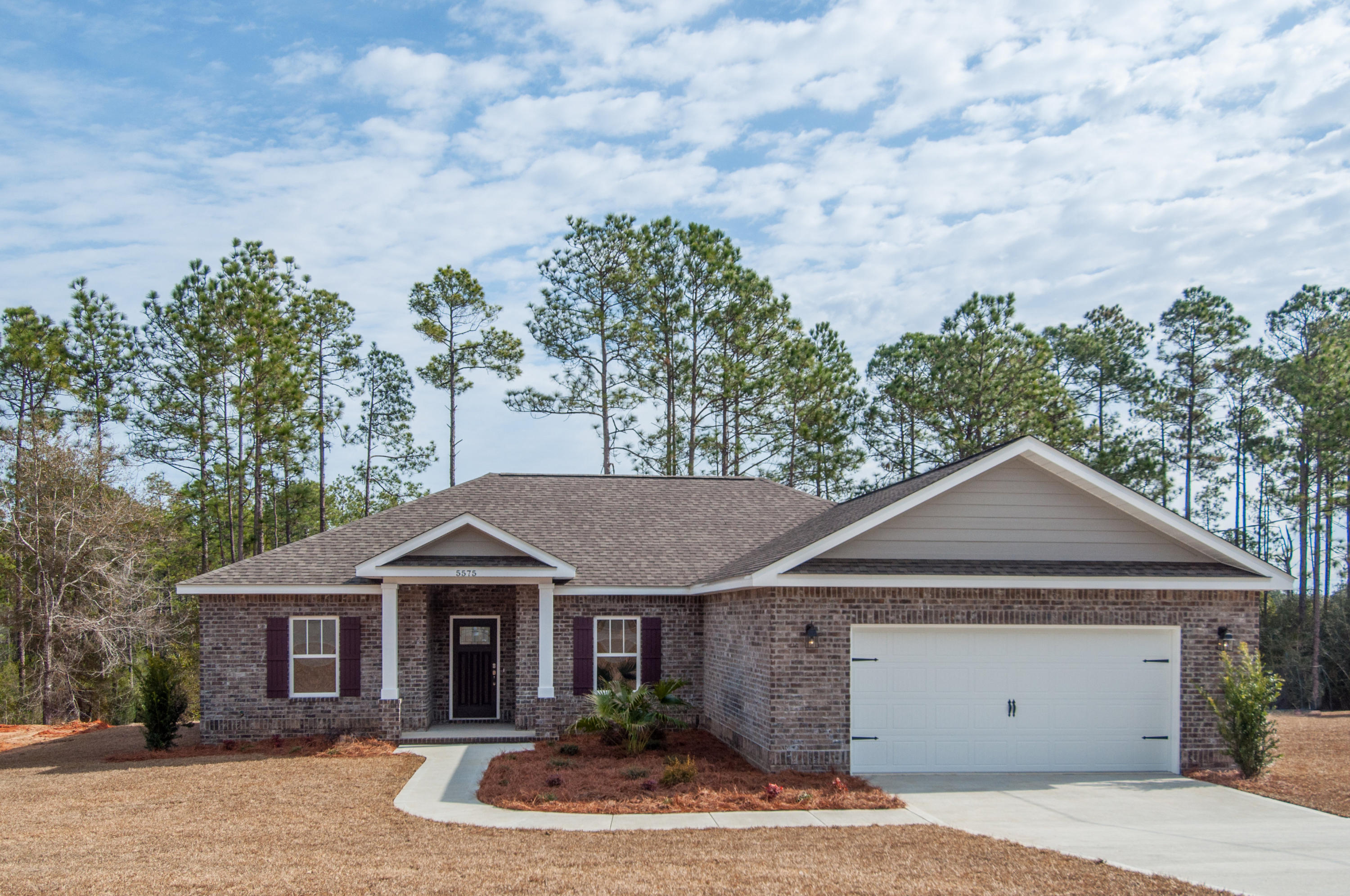 **NEW CONSTRUCTION built by local VA Approved Builder/Parade of Homes Winner** 1/2 acre lot with privacy to the rear. Beautiful community of Heritage Hills is surrounded by mature landscaping and within 5 mins to the newest developing Crestview areas (Publix). Easy commute to 7th SF Group & Eglin AFB, with NO HOA.No space wasted, be sure to note the mudroom located right off the garage.To include: granite in kitchen and both baths, carpet in bedrooms, tiled master shower, deluxe trim package, stainless appliance package,10ft ceilings, trayed master bedroom ceiling,18 pallets of sod, sprinkler system.