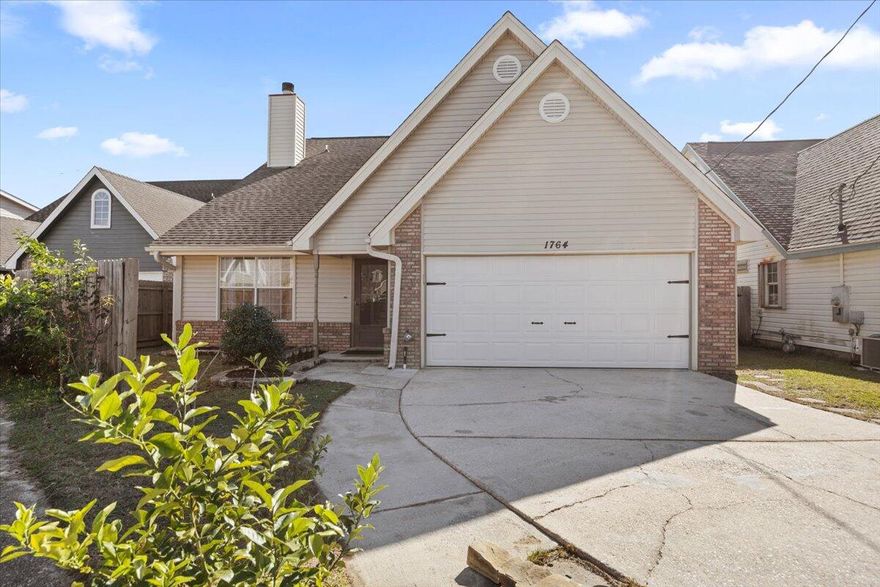 Assumable VA Loan at 4.125% with a low principal-to-purchase price ratio Welcome to your future home! A lucrative rental investment or a tranquil family retreat. This thoughtfully designed split floor plan offers the perfect blend of peace and practicality. Retreat to your master suite on the first floor, where you can relax in privacy, far removed from the other three bedrooms upstairs. Your spacious backyard is perfect for hosting gatherings with friends and family. When leaving home, be reminded this location offers convenient access to all the perks of living in  Fort Walton Beach. Whether it's the beach, raising a family or simply enjoying your time, this home brings everything to the table