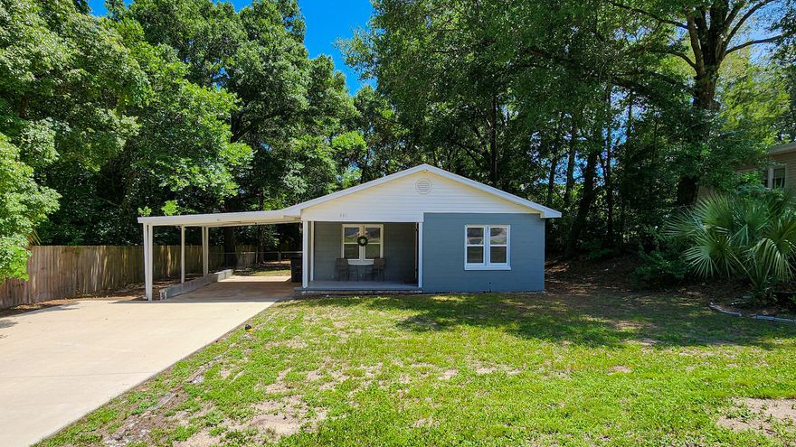 Charming 1950s Florida Cottage - Perfect Blend of Nostalgia and Modern Comforts! Welcome to your new home in the heart of Valparaiso, just a short commute from Eglin AFB. Move in Ready and nestled on a peaceful street, this inviting 2-bedroom, 1-bathroom cottage exudes warmth and character. Each of the bedrooms boasts natural light and cozy spaces, ideal for relaxation and personalization. Outside, the large fenced in backyard is perfect kids or pets to run and play. The home is being sold as is! Do not miss the opportunity to make this warm and inviting Florida cottage your own. Schedule a showing today and start envisioning your future in this delightful Valparaiso gem!