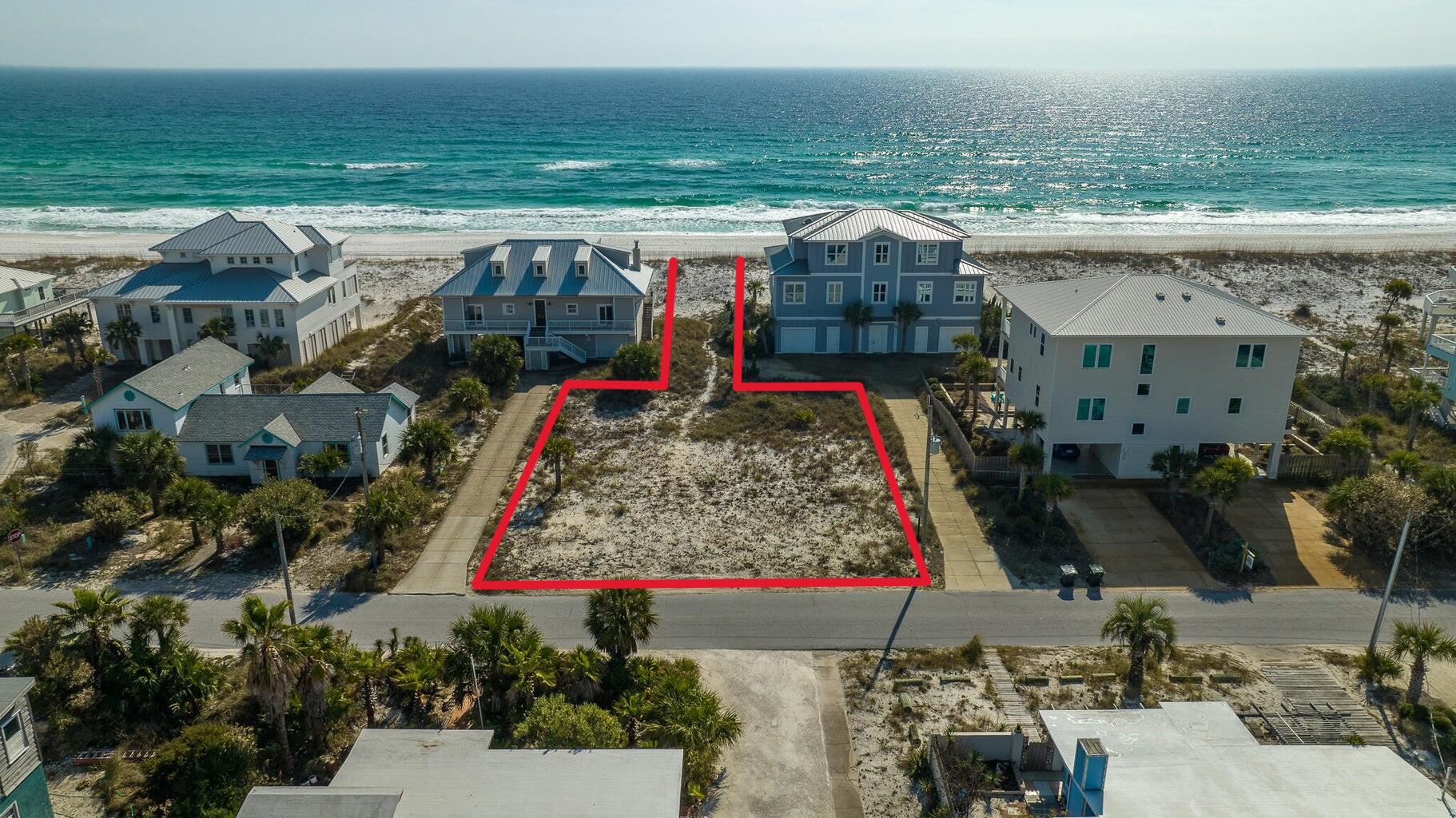 Embrace a rare and extraordinary opportunity on Pensacola Beach with this Gulf-front access lot--one of the last remaining of its kind. In a landscape where such coveted prospects are becoming increasingly scarce, this find stands out as truly exceptional. It invites you to bring your visions to life, whether that involves crafting your dream home or curating an investment property. Act swiftly to seize this unique opening before the tapestry of available lots becomes a distant memory. Ideally situated along the coveted Ariola Drive, this parcel positions you just steps away from a vibrant array of dining, shopping, and entertainment options. Picture the canvas of possibilities as you envision your own beachfront sanctuary taking shape on the soft, white sands of Pensacola Beach. Don't miss out on the chance to make this unparalleled location the backdrop for your coastal dreams.