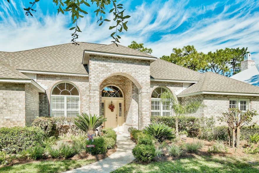 Welcome to Botany Bayou! This beautiful 4BD/2BA one-owner home is immaculately well-maintained and designed. An open floor plan with spacious bedrooms boasts a brick wood-burning fireplace, elegant flooring, an oversized laundry room, and a serene wooded & low maintenance backyard. Plenty of storage space with a 2-car garage and extended driveway providing room for your guests and toys. The back patio backs up to protected forest for the ultimate privacy and space to build a private swimming pool. An additional room in the house allows for a 5th bedroom, if needed.As you drive through the gates of Botany Bayou you will feel instantly at home. As a homeowner in this gated community, you will enjoy