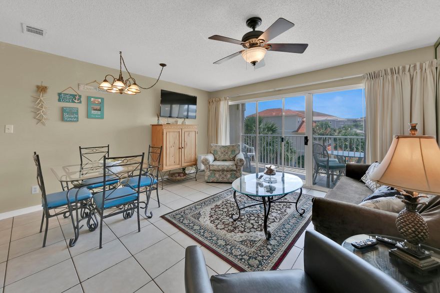 ''LOCATION is everything! Unit 4306 at Maravilla Condo provides an ocean view of the beautiful Gulf of Mexico from the balcony. This third floor property is turn-key ready and a rental winner! The condo has 1-bedroom w/ Hall Bunks and 1.5 bathrooms so plenty of room for friends and family! As an added bonus this unit has a washer and dryer. Maravilla is PET FRIENDLY, with TWO pools, hot tub, deeded beach access, fitness center, game room, and much more! This condo makes for a great investment property OR a wonderful second home!''