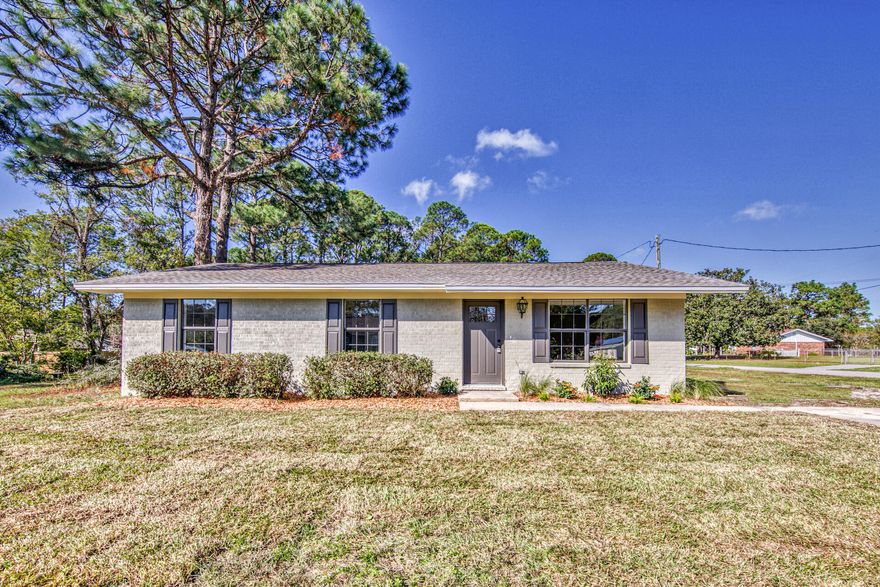 Beautifully renovated home in a prime location, close to the base, beaches and shopping!This home has been remodeled starting with an exterior redo with new dimensional shingled roof, exterior paint, and fresh landscaping. But wait until you enter the home, welcoming you inside is a brand new front entry door which brings you inside into an open, bright living area over looking the kitchen and dining space. The whole home has new flooring, new cabinets, all new appliances, brand new lighting throughout - there is truly not a surface untouched. Down the hall you will be pleasently surprised by the freshly redone hall bathroom and entrance to the 3 bedrooms.