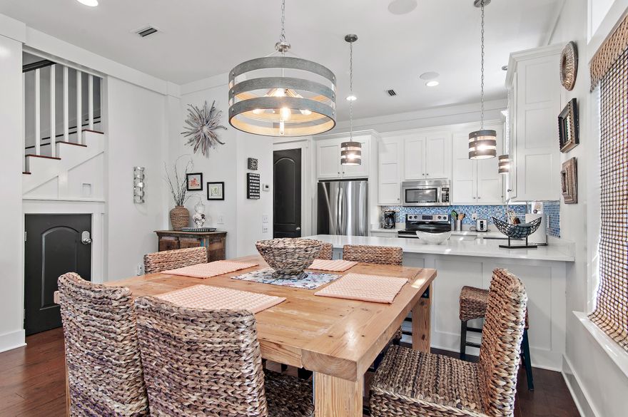 One of the lowest priced in Seacrest Beach ready for a summer of family fun!!!  The perfect family beach home awaits you and is move in ready nestled between the idyllic communities of Rosemary and Alys beach.  This home is situated in a peaceful location just steps from the bike path to Rosemary beach and the future location of the soon to be constructed owners only pool. Boasting beautiful hardwood floors, 3 bedrooms and 3 baths and a warm and inviting kitchen and great room area it is perfect for unwinding after a fun filled day at the beach.  The beautiful sugar sand beaches of 30A are a short tram ride away or you can enjoy a fun family afternoon by Seacrest's large community pool.  Home is being sold fully furnished and with an excellent rental income history