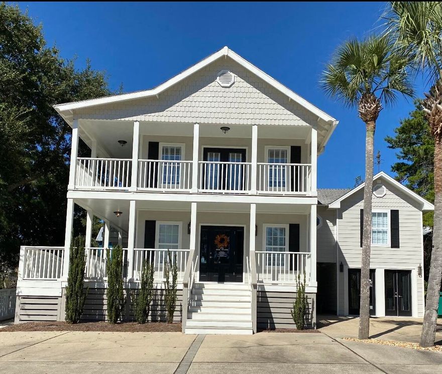 Prime location for professional offices, retail shop etc. There are many possibilities. Currently being used as a real estate brokerage. Building currently has 10 offices, 3 bathrooms, 1 conference room, 1 kitchen, reception area and many floating areas. Zoned-Village Mixed Use. Seller is a Florida licensed real estate agent. Buyer to verify all dimensions and information. Also see residential listing MLS#884013