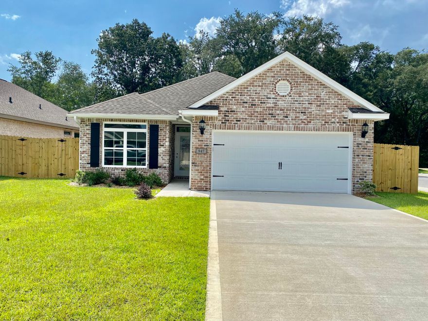 Welcome to Mckenzie Meadows. A 13 lot subdivision located in Fort Walton Beach, Fl.
Centrally located minutes away for the beautiful white sandy beaches of the Emerald Coast, Air Force Bases, shopping and restaurants.  As you walk into this beautiful home you will enjoy your family gatherings in this spacious plank tile living room that flows into the kitchen and dining area.  Beautiful kitchen cabinetry and spacious granite breakfast bar.  Checkout the master bedroom with crown molding, tray ceilings and spacious walk in closet.  The master bath offers double granite sink vanities, separate shower, and garden tub.  Off the dining area enjoy your coffee on the lanai.  Make this fabulous home yours today.  Buyer to verify any and all areas of importance.