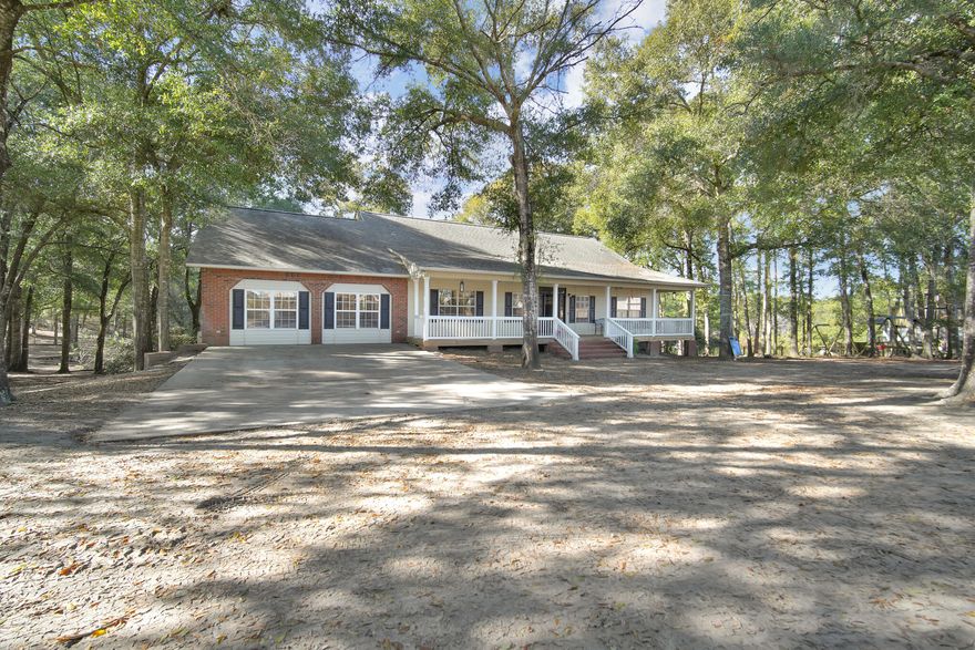 Nestled on a quiet private road, this spacious lakefront home offers the perfect blend of privacy, comfort, and natural beauty. Enjoy serene water views, generous living spaces, and room to gather with family and friends. Whether you're relaxing indoors or taking advantage of the lake just steps away, this large home is ideal for year-round living or a peaceful getaway.Assumable Mortgage at 2.375 % Connected to 2303 Lewis street Crestview listing if you want to grab both and have more possibilities and even more land