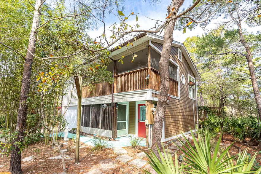 In walking distance to the beach and situated on a HALF ACRE (0.56) wooded lot in the beautiful Beach Highland neighborhood! This could be your next beach getaway just a 6 min WALK to the new Dune Allen Regional Beach Access. This home is ready for you to make it your own. There is plenty of room on the lot for additions to the main structure, or add a carriage house, or pool! The homesite is high and dry in flood zone 'X' with no wetlands. The expansive first floor could easily be made into an awesome first floor primary suite, or 4th bedroom with room for a common gathering space. The home received a new roof, and new hot water heater in 2021, and new HVAC in 2018! Call today to schedule your showing!