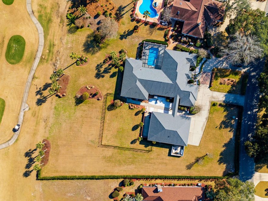 Luxury golf course living in this stunning 5,700 sq ft estate located on the fairways of Hidden Creek. Situated on a premier golf course lot, this expansive home offers breathtaking views, lush surroundings, and a serene backdrop. Inside, you'll find spacious living areas, soaring ceilings, oversized windows, and a flexible floor plan ideal for entertaining and everyday living. The large kitchen opens to multiple gathering spaces, while generously sized bedrooms provide comfort and privacy. Step outside to enjoy sweeping golf course views with room to create your dream outdoor oasis. A rare opportunity to own a premier golf course home in desirable Hidden Creek.