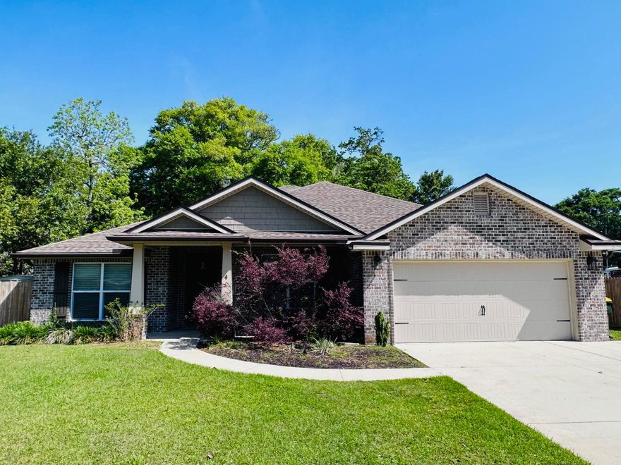 Step into this exquisite abode nestled in one of the most coveted neighborhoods, where luxury and comfort intertwine seamlessly. Boasting four spacious bedrooms and three full baths, this home offers ample space for both relaxation and entertainment.As you arrive, a grand oversized driveway welcomes you, providing ample parking space and convenience for residents and guests alike. Stepping through the front door, you are greeted by an ambiance of sophistication and style.The master bedroom is a serene sanctuary, featuring elegant tray ceilings that add a touch of architectural flair. Pamper yourself in the luxurious ensuite bath, complete with modern amenities and a tranquil atmosphere. Entertain with ease in the spacious living room and dining room, where tray ceilings enhance the sense of grandeur. The gourmet kitchen is a chef's delight, with white shaker cabinets and granite countertops exuding timeless elegance and functionality.

Step outside to discover the shaded backyard, offering a peaceful retreat from the hustle and bustle of everyday life. Whether you're hosting a summer barbecue or simply unwinding after a long day, this outdoor haven is sure to delight.

With its desirable location, impeccable design, and array of luxurious features, this home is the epitome of refined living. Welcome home to a life of comfort, convenience, and unparalleled elegance.