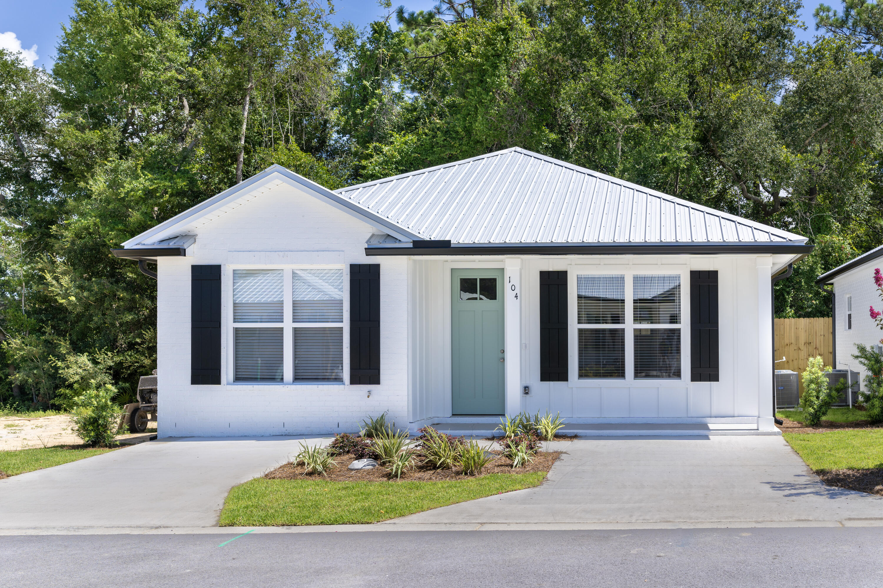 Brand new construction - Florida Cottage.  This 2 bedroom, 2 bath, home is located in a quaint new neighborhood - The Cottages - in Valparaiso consisting of 20 new homes.  Painted brick, quartz counter tops, stainless steel and black appliances, LVP & tile flooring, metal roof, and much more.  Home will have parking for two vehicles, plus there is additional guest parking in the neighborhood. Other plans are available.  Buyers to verify all deemed important information.