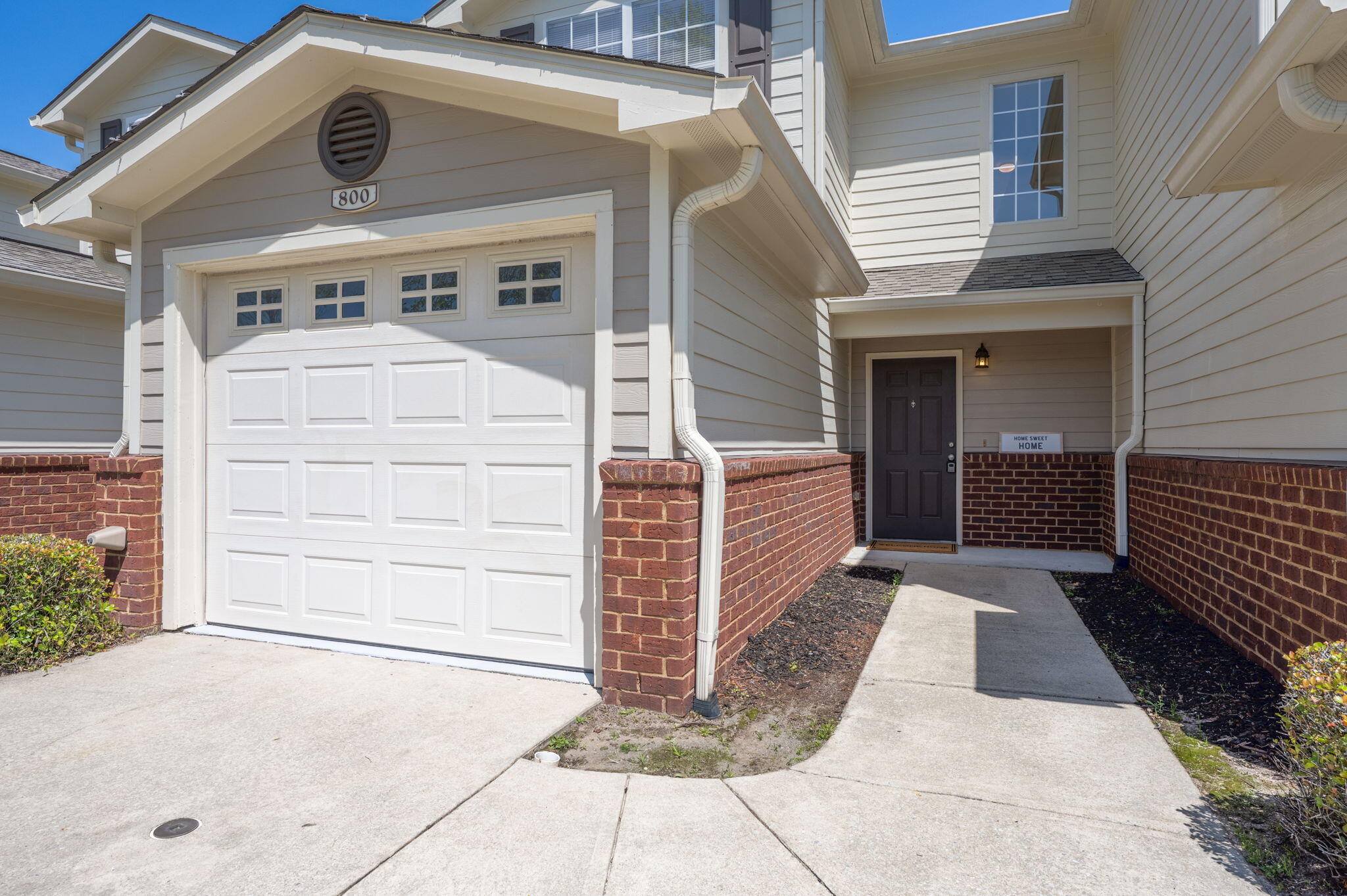 Welcome to South Crestview! Own this two-story renovated townhome with ease! Two large bedrooms upstairs have their own full bathrooms and walk-in closets! There is a half bath and laundry room on the first floor for you and your guests. Out the back patio you can grill or walk a few steps to the community pool. This home features ALL NEW APPLIANCES, BRAND NEW CARPET, FRESH PAINT, and it's MOVE-IN READY! It's so easy to schedule a tour so call your favorite agent today!