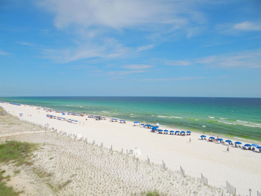 This three bedroom residence is beautifully decorated in a Classical Florida Beach Style offering two gulf front bedrooms and a media room.Interior features include floor to ceiling glass sliders leading to beach front balconies, travertine flooring, high grade mill work and crown molding. The kitchen is a chef's dream with Viking Professional Series appliances including 42'' refrigerator with icemaker, 36'' 6 burner gas range, microwave, dishwasher, wine cooler and Grohe plumbing hardware, 3cm granite, designer cabinets, pantry with roll out drawers and much more.