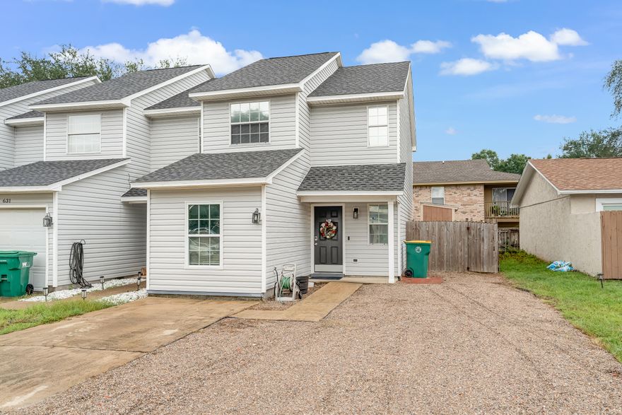 SELLER IS WILLING TO PAY UP TO $7000 IN BUYER'S CLOSING COSTS with acceptable offer. Welcome to this beautifully maintained end-unit townhome. Enjoy durable LVP flooring throughout and fresh paint downstairs that creates a clean, modern feel. The fenced-in back and side yard provide privacy and room to relax or entertain. The kitchen is equipped with all stainless steel appliances, while the spacious master bedroom features double closets with mirrored sliding glass doors. The garage has been converted into a bonus room (not included in square footage) with added insulation on exterior walls--perfect for a home office, extra bedroom, or flex space to fit your needs. Major systems have been updated for peace of mind: roof (2020), HVAC (2019), and water heater (2021). As an end unit, you'll also benefit from extra natural light and added outdoor space. Don't miss the opportunity to make this move-in ready home yours!