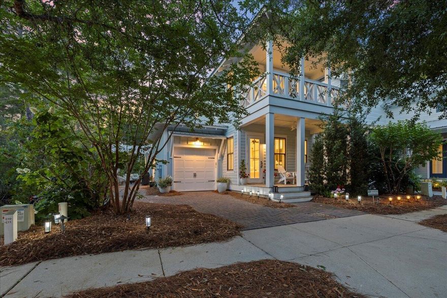 Nestled in one of 30A's gated and secluded neighborhoods, this beautifully appointed 4-bedroom home with an additional bunk room and 3.5 baths offers a rare blend of privacy, comfort, and location. Tucked beneath a lush tree canopy that lines the quiet, scenic streets, this residence exudes charm and Southern coastal elegance from the moment you arrive.Inside, you'll find an open, airy layout designed for both relaxation and entertainment. Thoughtfully crafted details--hardwood flooring, custom finishes, and a chef's kitchen--seamlessly blend luxury with livability. The private bunk room adds flexibility for guests or little ones, making it the ideal home for families or second-home seekers. A one-car garage offers secure storage for beach gear and bikes, while the home's walkable access to Greenway Station and close proximity to the best of 30A's sugar-white beaches means the area's finest dining, shopping, and surf are all just moments away.

Whether you're seeking a refined primary residence or a serene second home/investment property, this turn-key haven offers everything you love about life on 30Abeneath the shade of the trees, and steps from the coast.