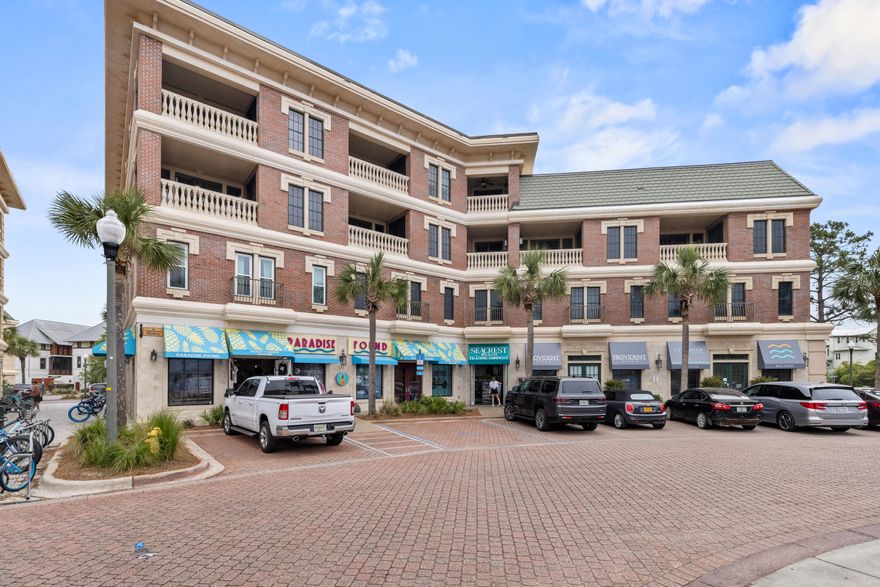 This gorgeous 3-bedroom, 2-bath condo sits perfectly between Rosemary Beach and Alys Beach. Inside, a beautifully designed kitchen flows seamlessly into the dining and living area, leading to a private balcony with stunning views of The Village of South Walton.Enjoy top-tier amenities, including two resort-style pools, a BBQ pit for outdoor dining, and deeded beach access for endless Gulf-front relaxation. Whether you're seeking a permanent home, a vacation escape, or an investment opportunity, Unit 305 at 10343 E County Hwy 30A is a must-see!